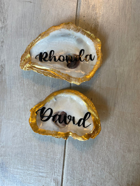 Wedding Oyster Shells for place cards